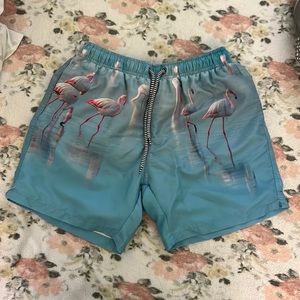 Men’s FRANKS 7” Swim short with inside linings in size SMALL